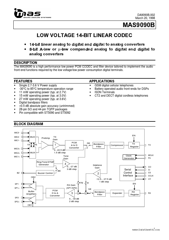 MAS9090B