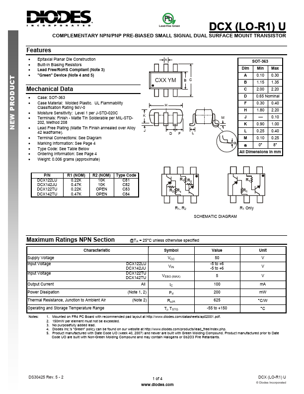 DCX122LU