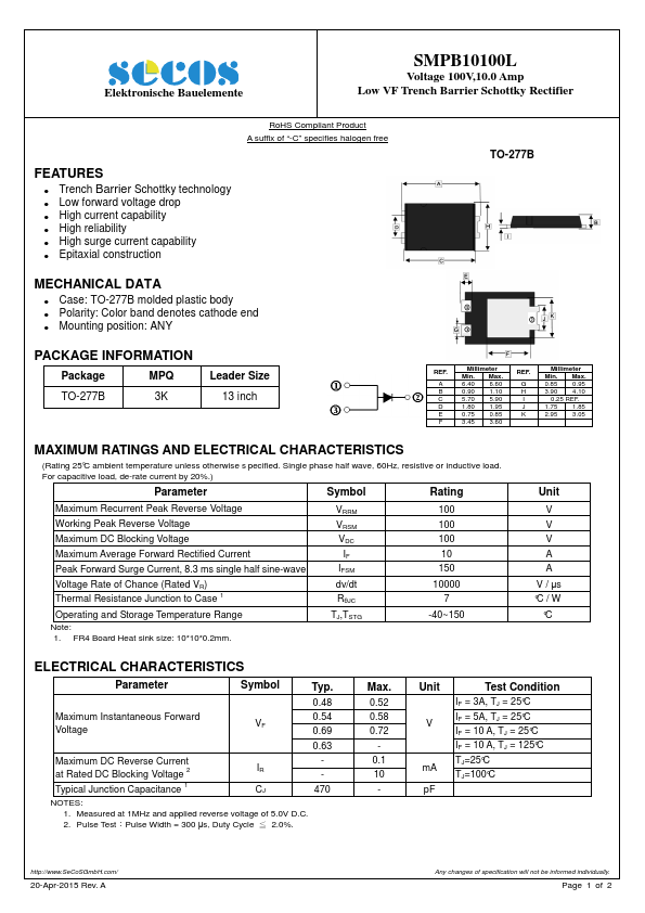 SMPB10100L