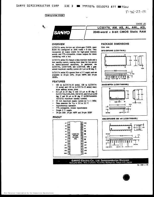 LC3517ASL