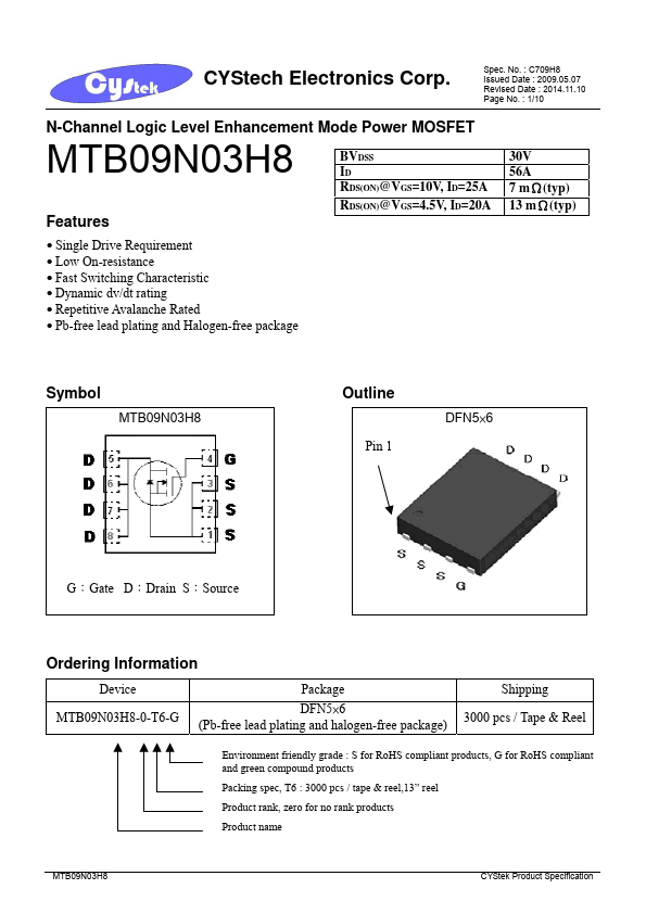 MTB09N03H8