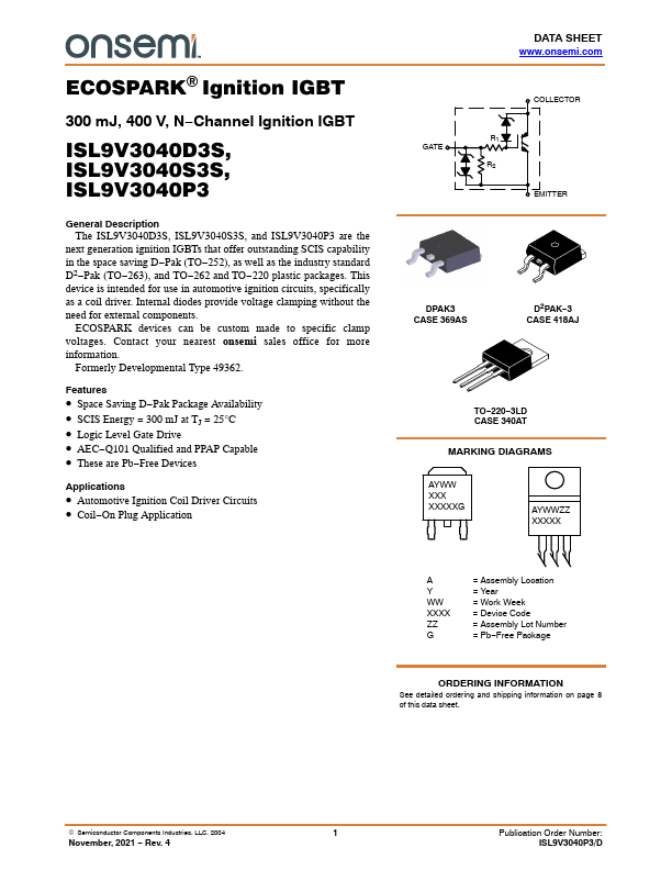 ISL9V3040D3S