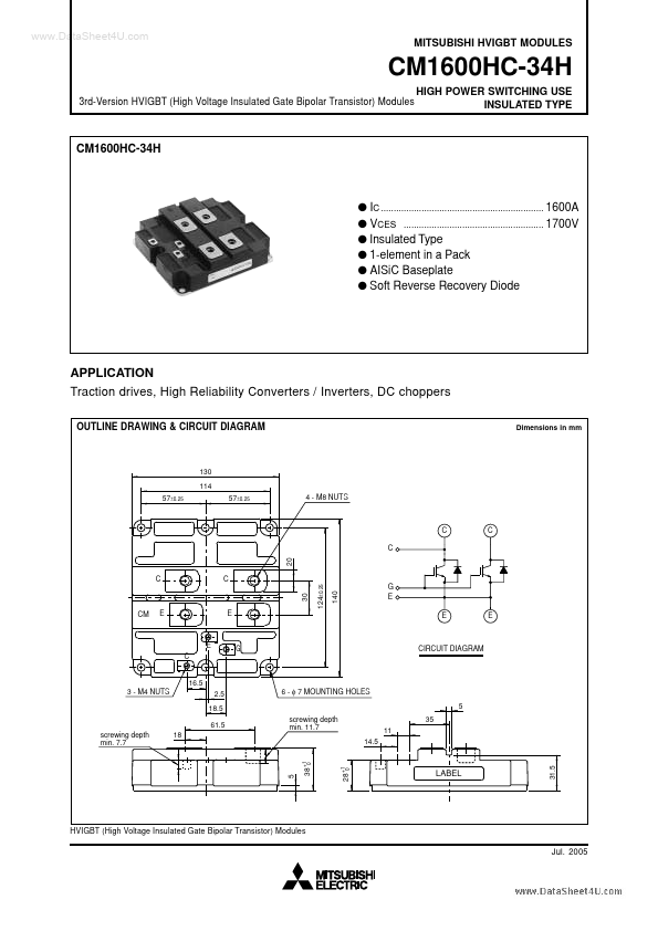 CM1600HC-34H