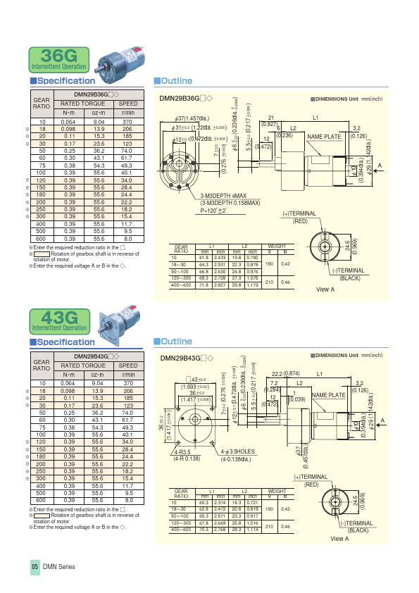 DMN29B36G