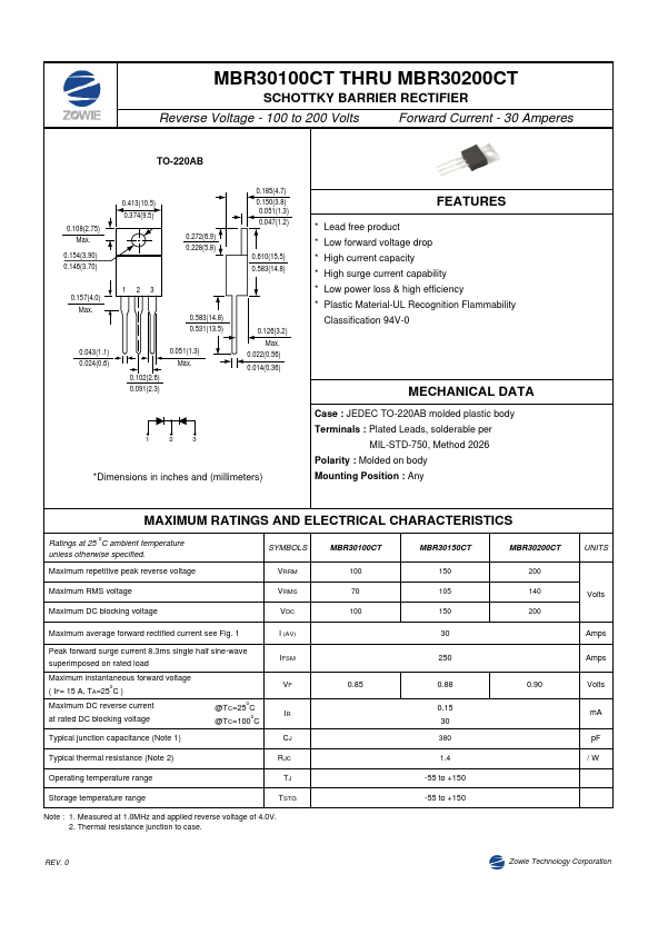 MBR30100CT