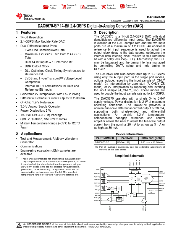 DAC5670-SP