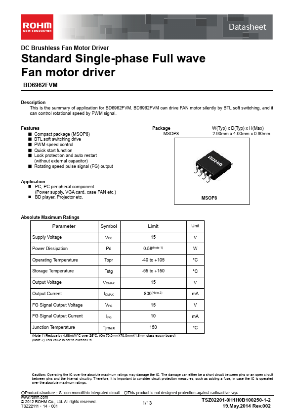 BD6962FVM