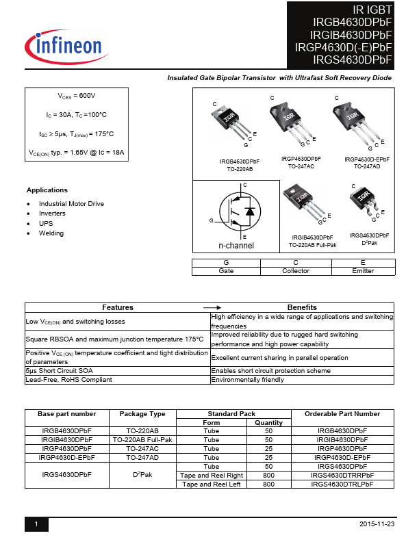 IRGB4630DPbF