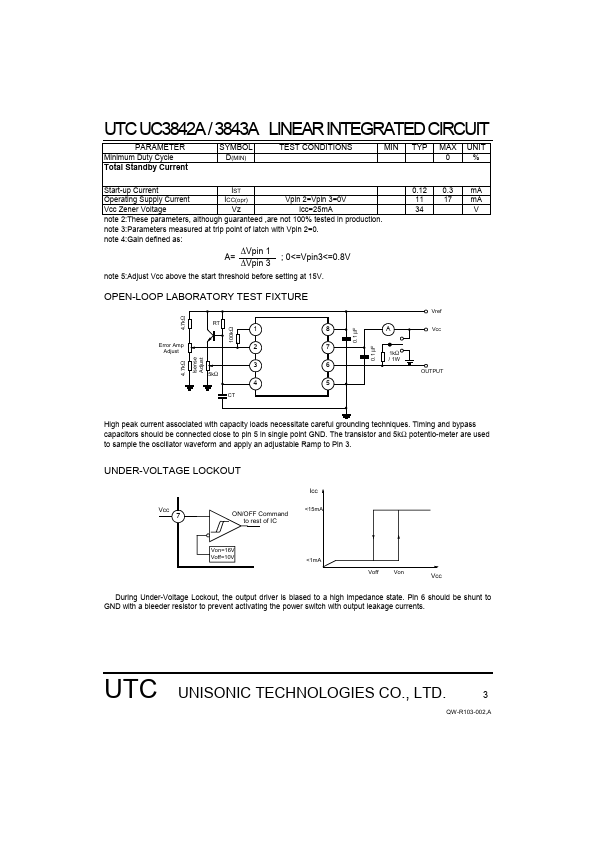 UTCUC3842A