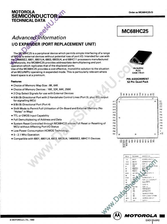 MC68HC25