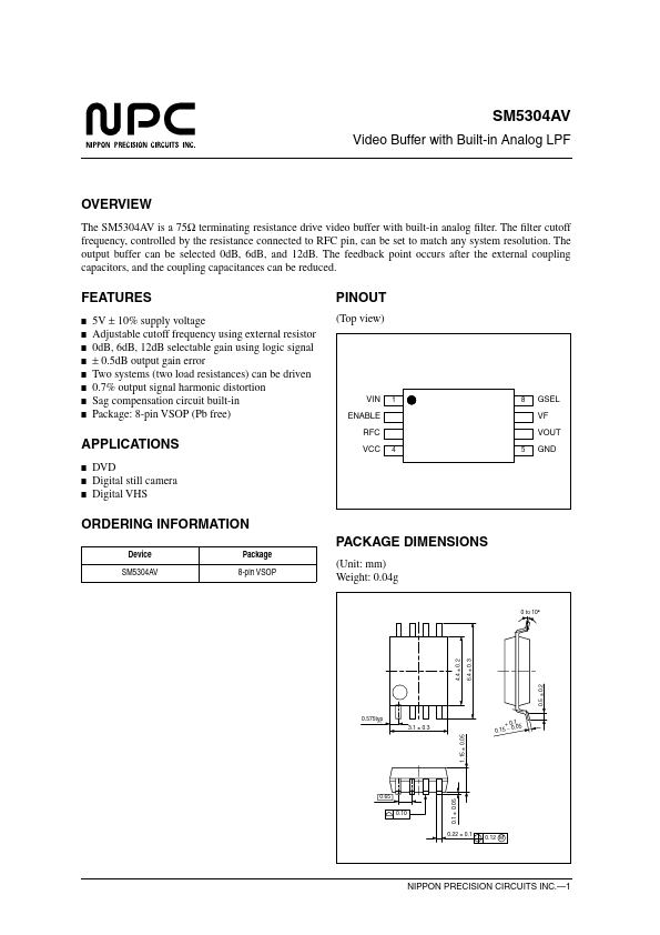 SM5304AV