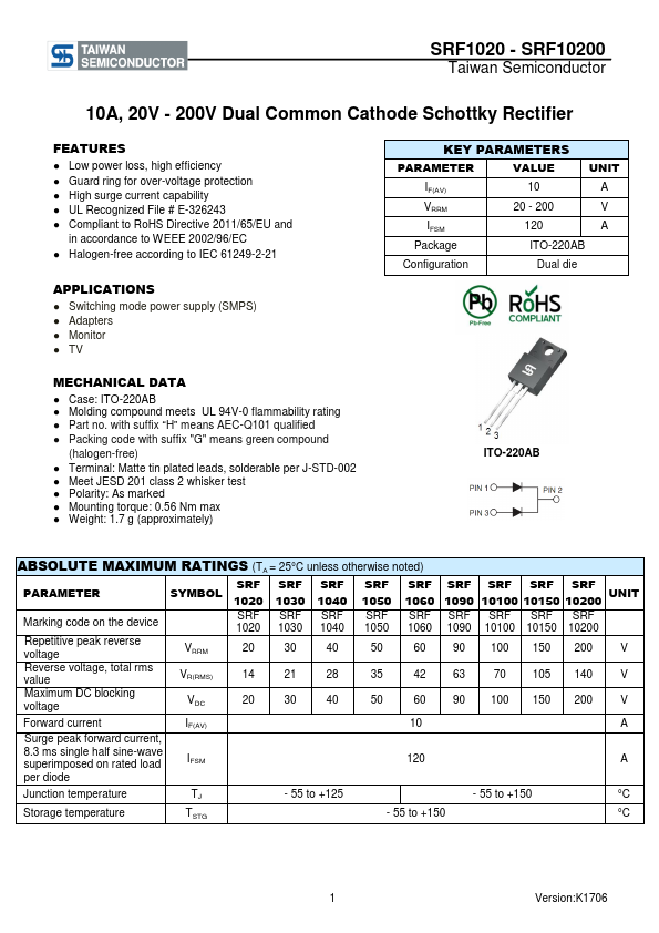 SRF10100