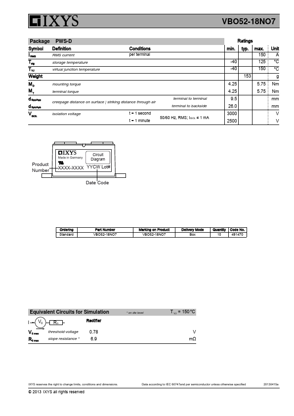 VBO52-18NO7