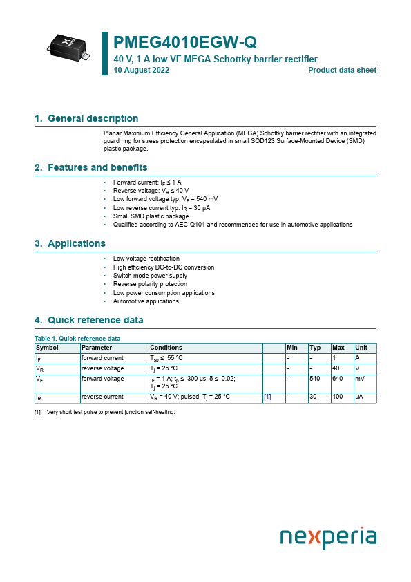 PMEG4010EGW-Q