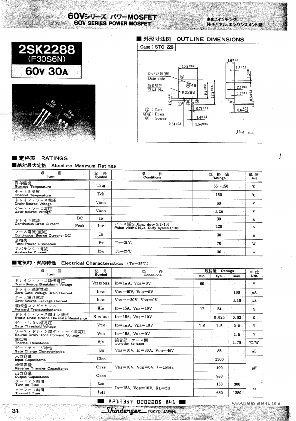 2SK2288