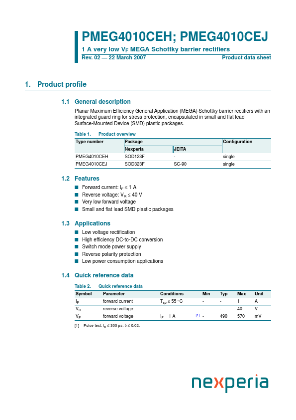 PMEG4010CEJ