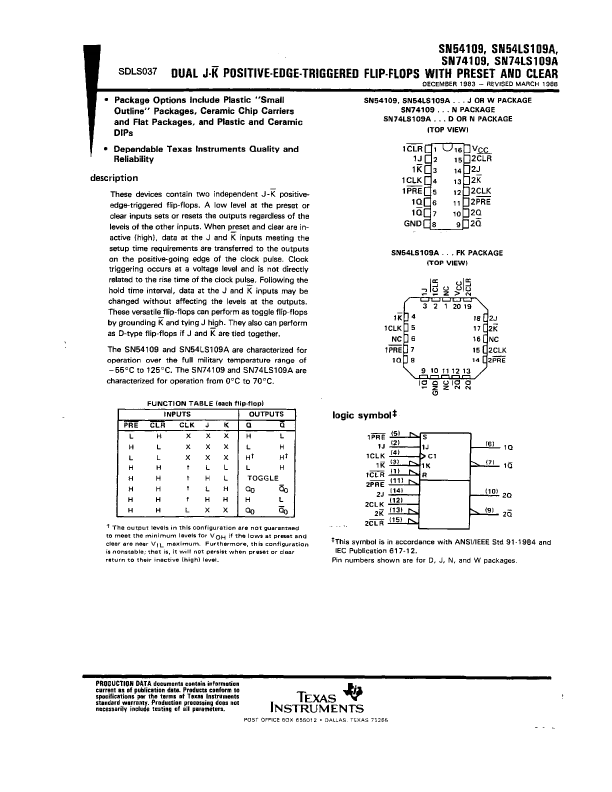 54LS109A