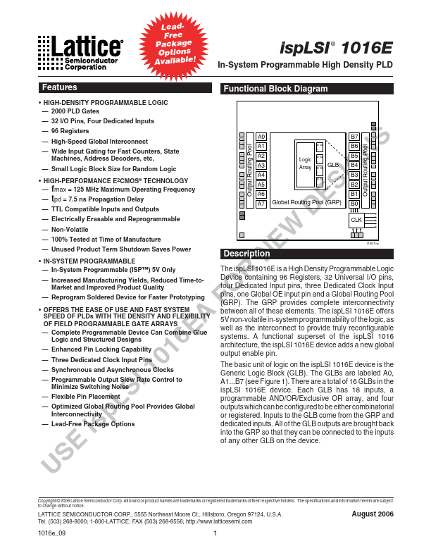 ISPLSI1016E