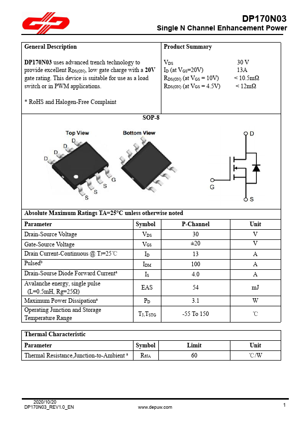 DP170N03