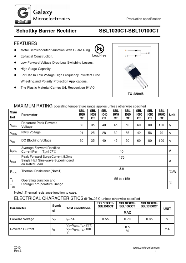 SBL1080CT