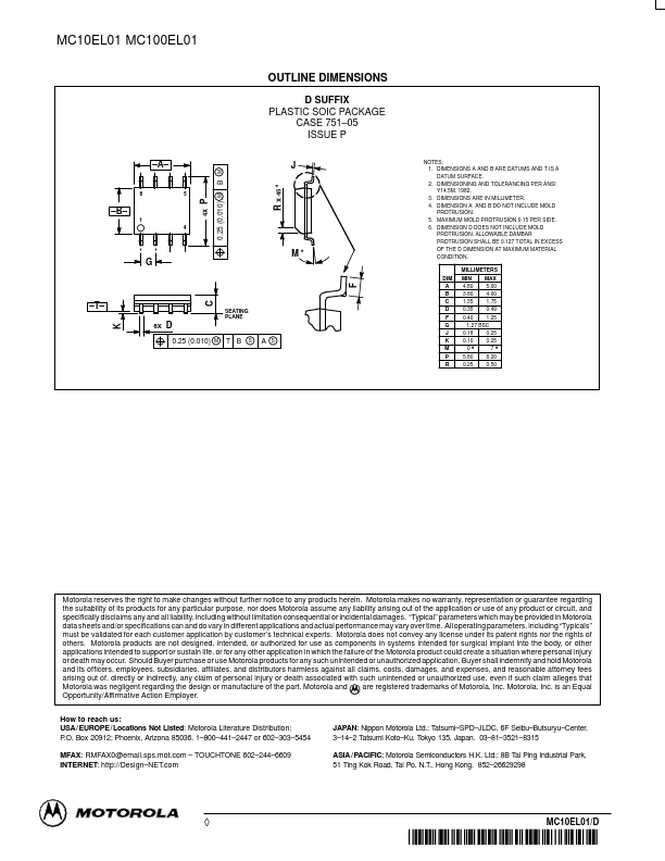 MC10EL01