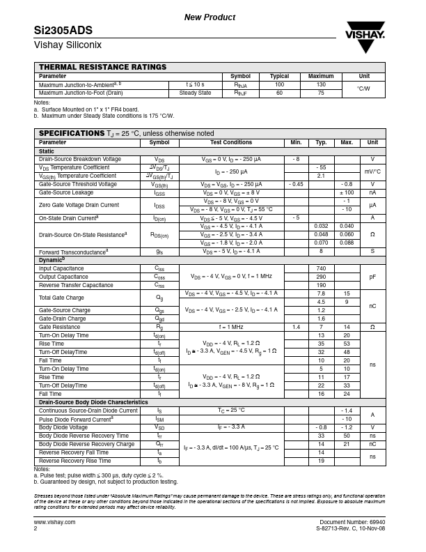 SI2305ADS