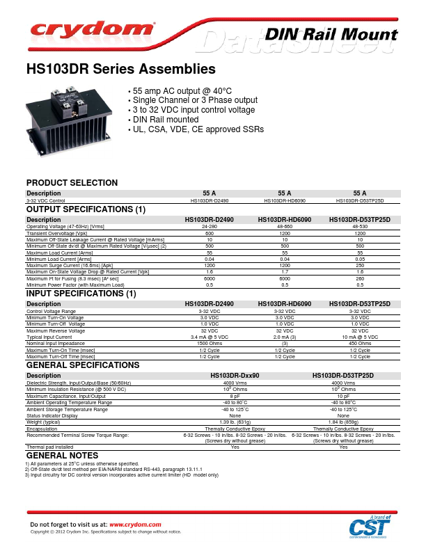 HS103DR-D2490