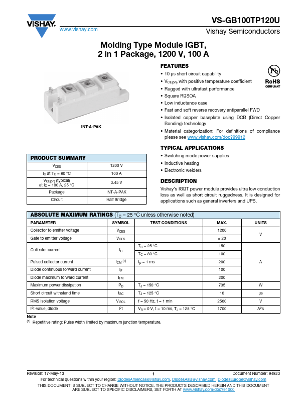 VS-GB100TP120U