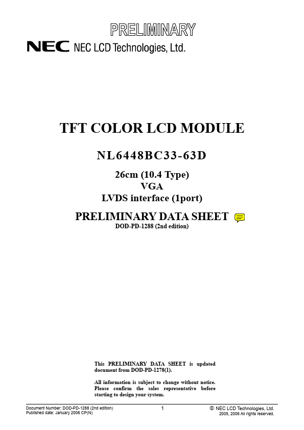 NL6448BC33-63D