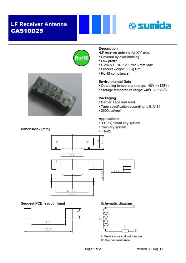 CAS10D25