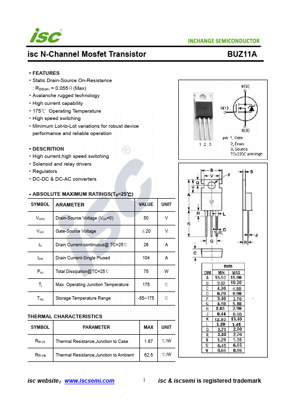 BUZ11A