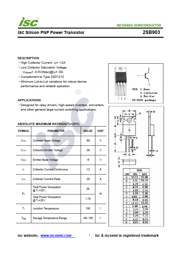 2SB903