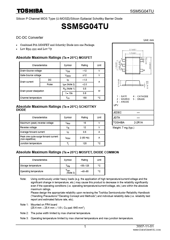 SSM5G04TU