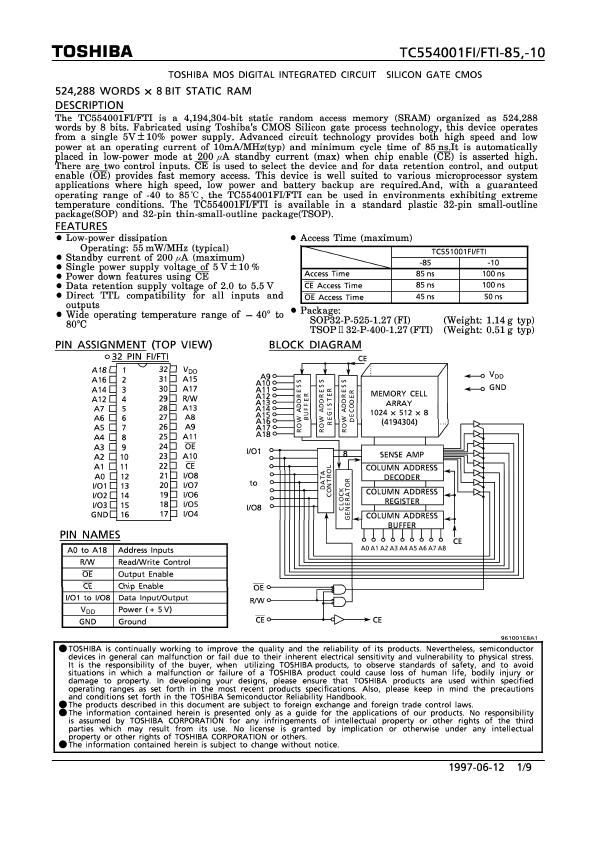 TC554001FTI