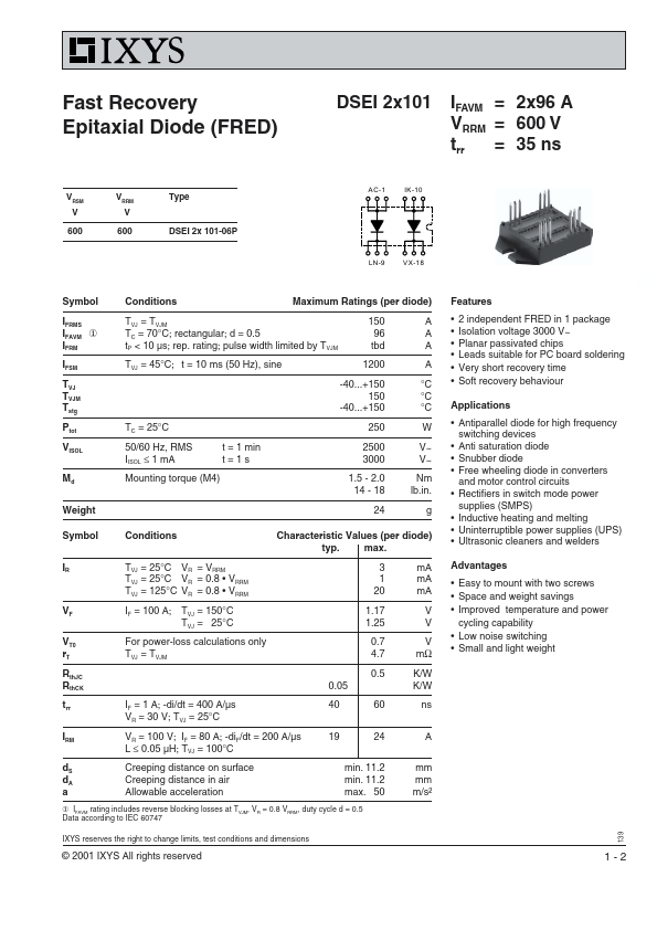 DSEI2x101-06P