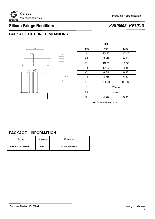 KBU804