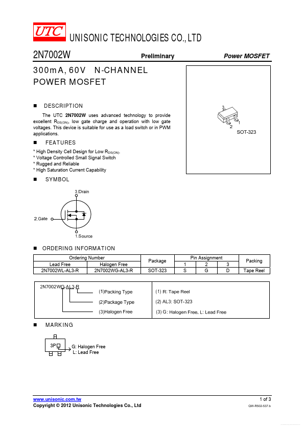 2N7002W