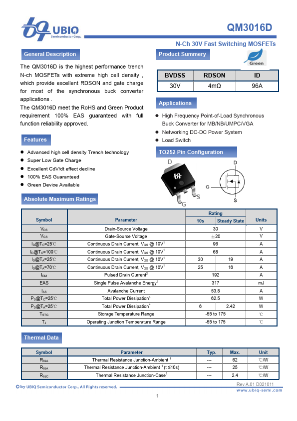 QM3016D