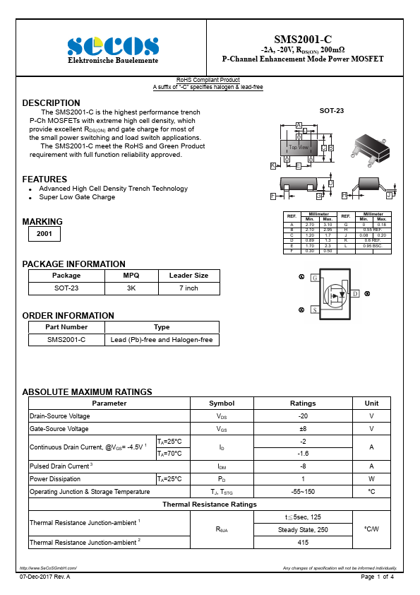 SMS2001-C