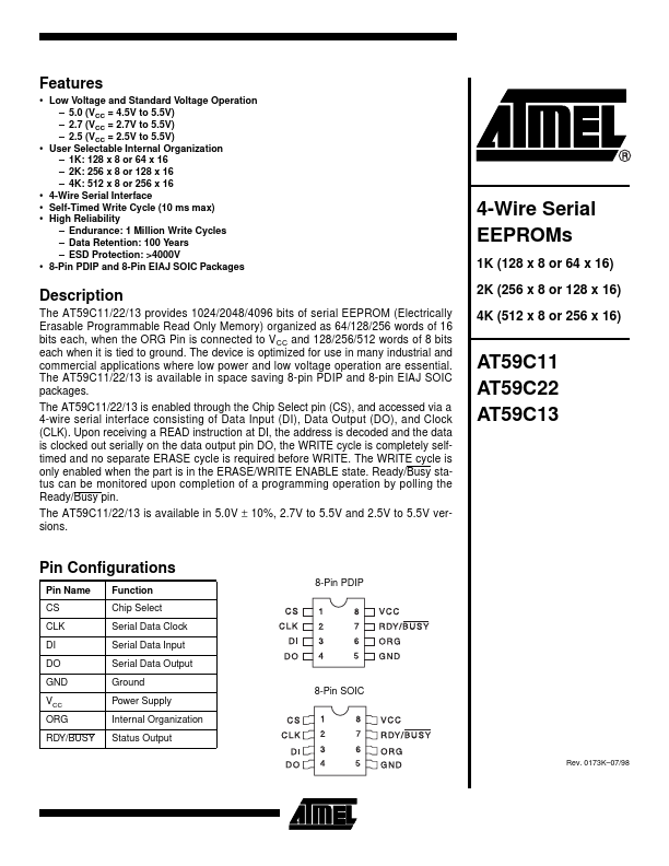 AT59C13-10PC-2.5