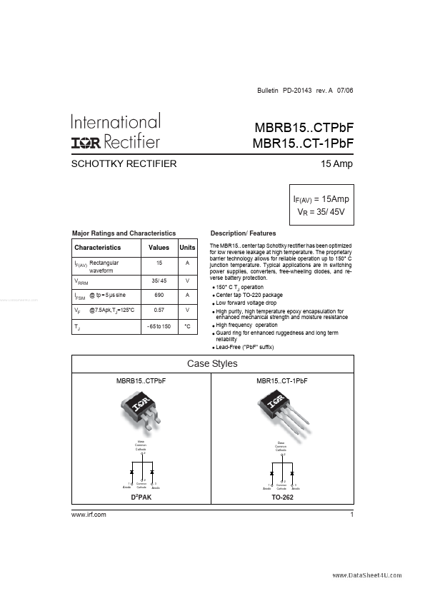 MBRB1545CT