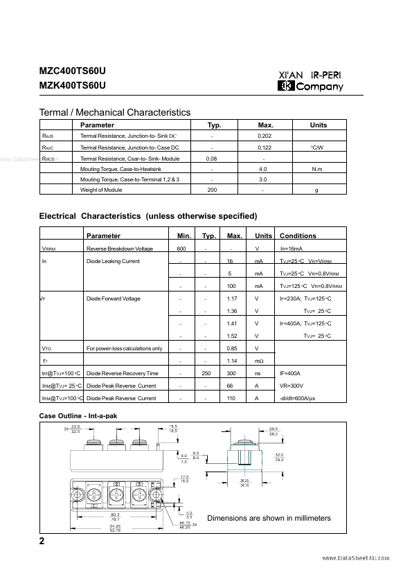 MZC400TS60U