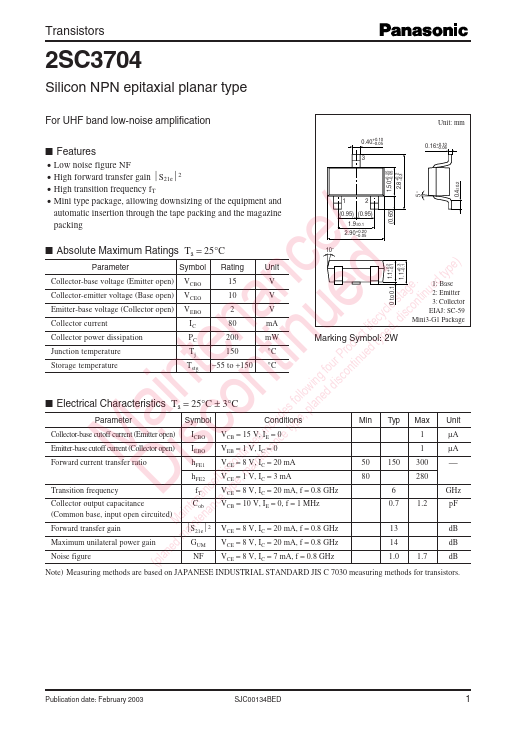 2SC3704