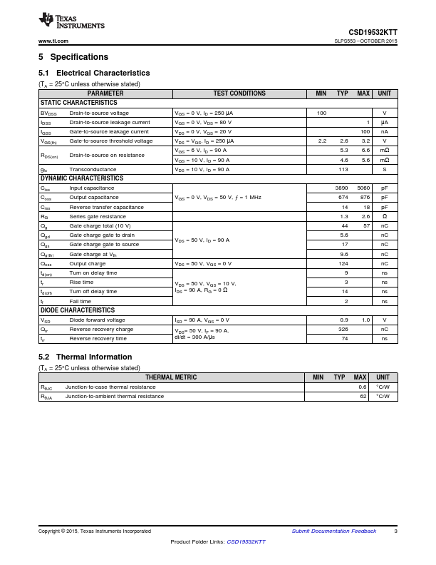 CSD19532KTT