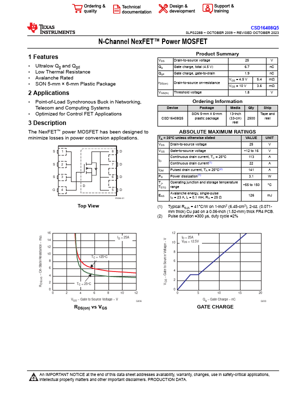 CSD16408Q5