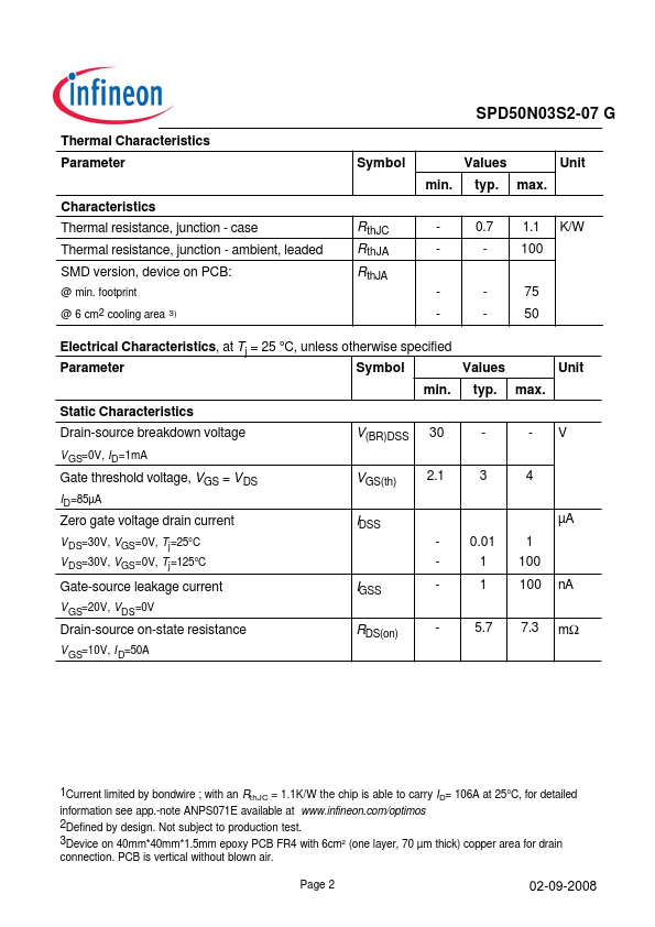 SPD50N03S2-07