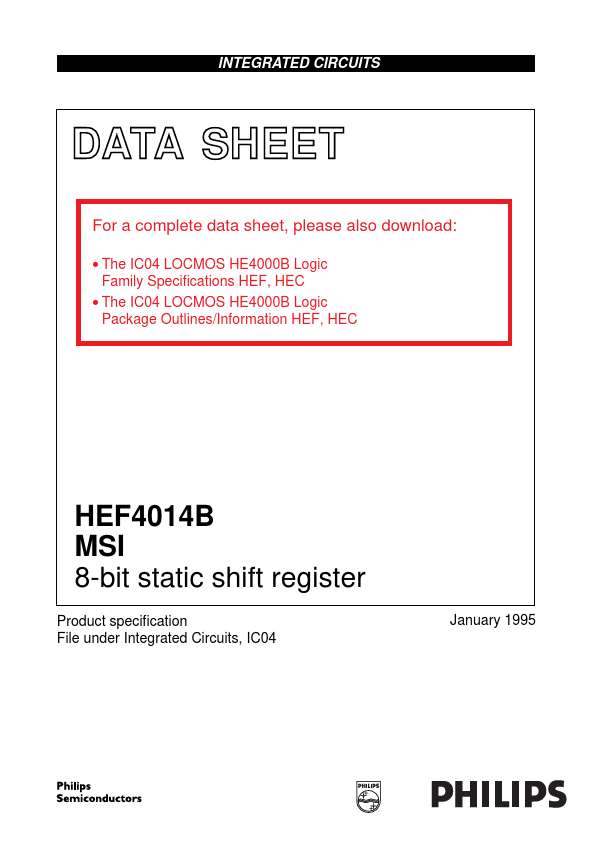 HEF4014B