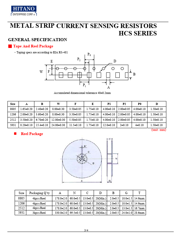 HCS0805