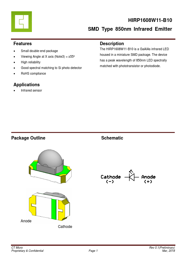 HIRP1608W11-B10