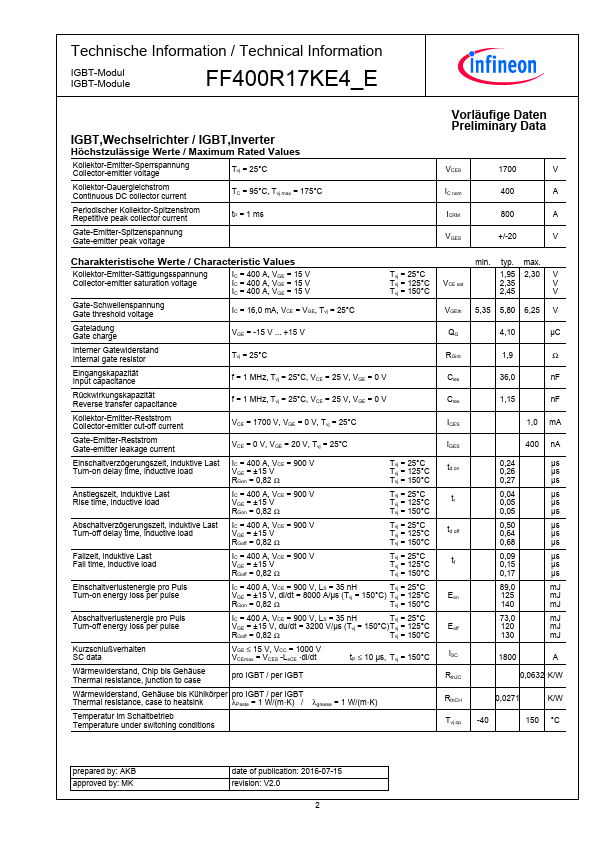 FF400R17KE4_E